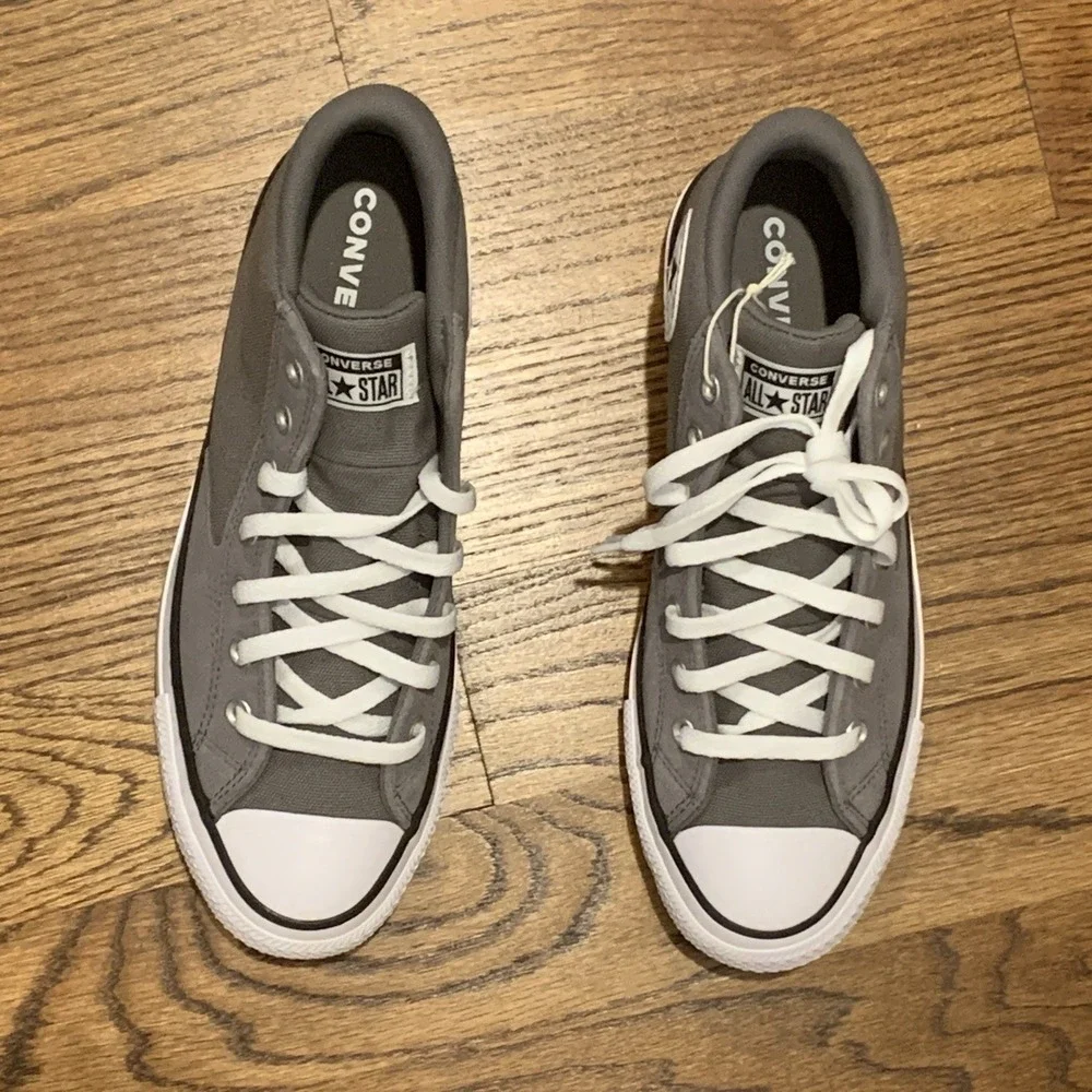 Converse Chuck Taylor All Star Sharkskin White Malden Street Shoes Men's Size 11 - Picture 6 of 8